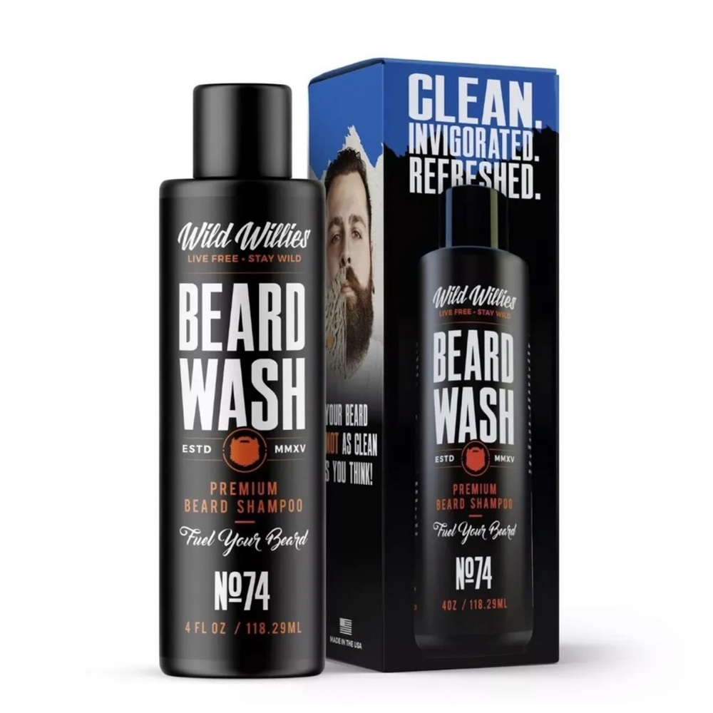 Wild Willies Beard Wash NIB